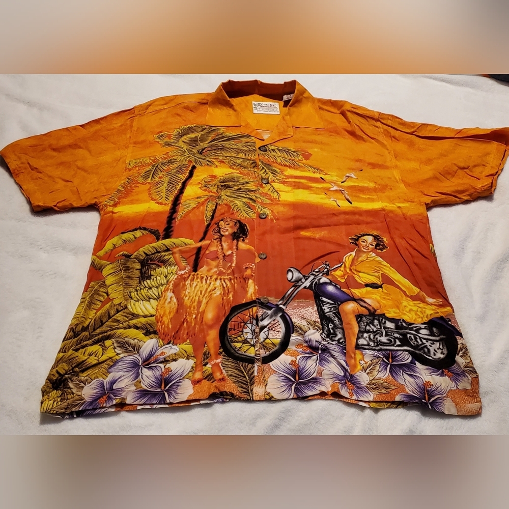 Thums Up For Him Sportswear Hawaiian Ladies Shirt - LG